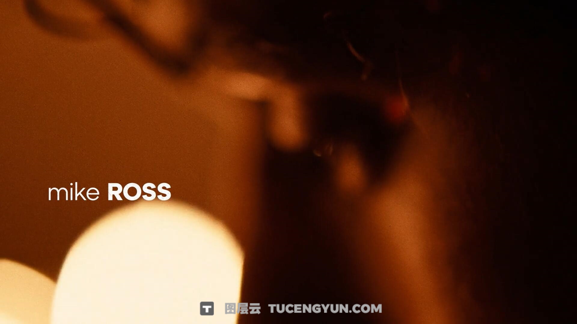 AE模板：全新电影感毛刺失真动态模糊文字标题动画（13947）