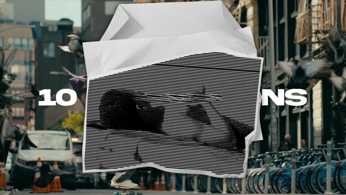 AE模板：创意撕纸风格复印纸画面定格视频转场过渡（12998）