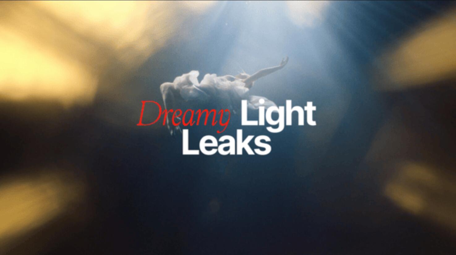 PR模板：25个全新梦幻电影胶片燃烧损伤漏光镜头视频叠加转场过渡（13974）