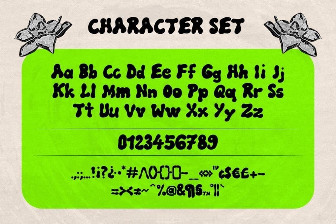 英文字体:复古迷幻Y2K趣味圆润气泡logo徽标标题排版封面海报设计字体 Wobblite(12938) 英文字体:复古迷幻Y2K趣味圆润气泡logo徽标标题排版封面海报设计字体 Wobblite(12938)