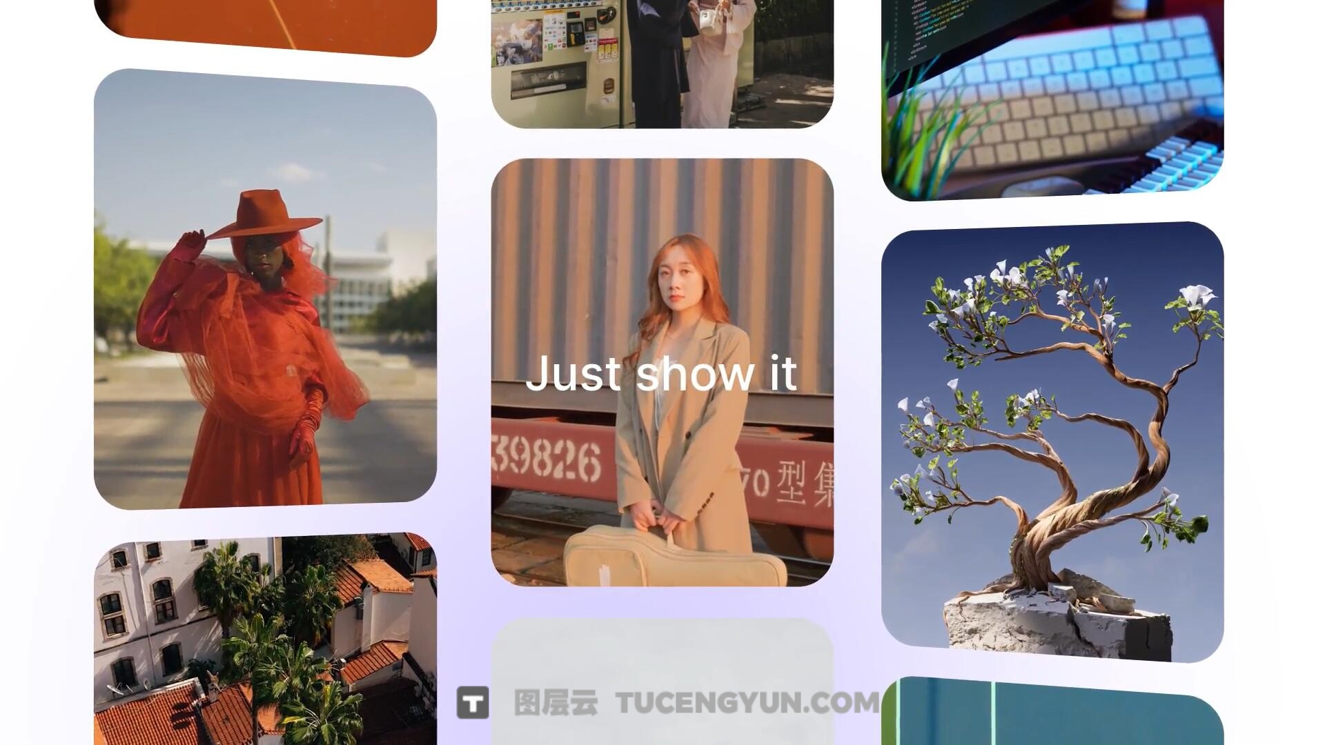 AE模板：创意级SaaS品牌数字服务产品介绍短片动画（13857）