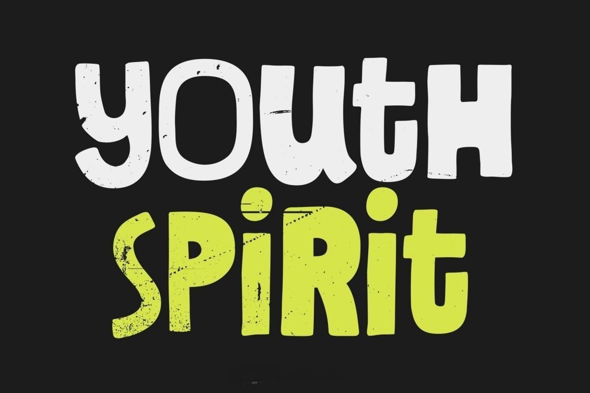 英文字体：复古趣味粗糙不规则实验性logo标题排版无衬线封面海报设计手写字体 Delamot Hand Drawn Mix Typeface（12959）