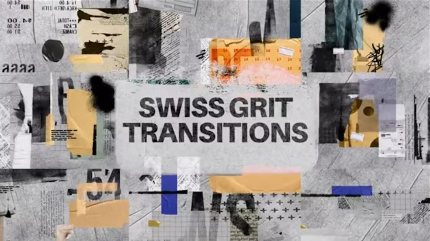 FCPX插件：大胆仿旧街头艺术砂砾涂鸦风化拼贴撕纸转场过渡（13962）