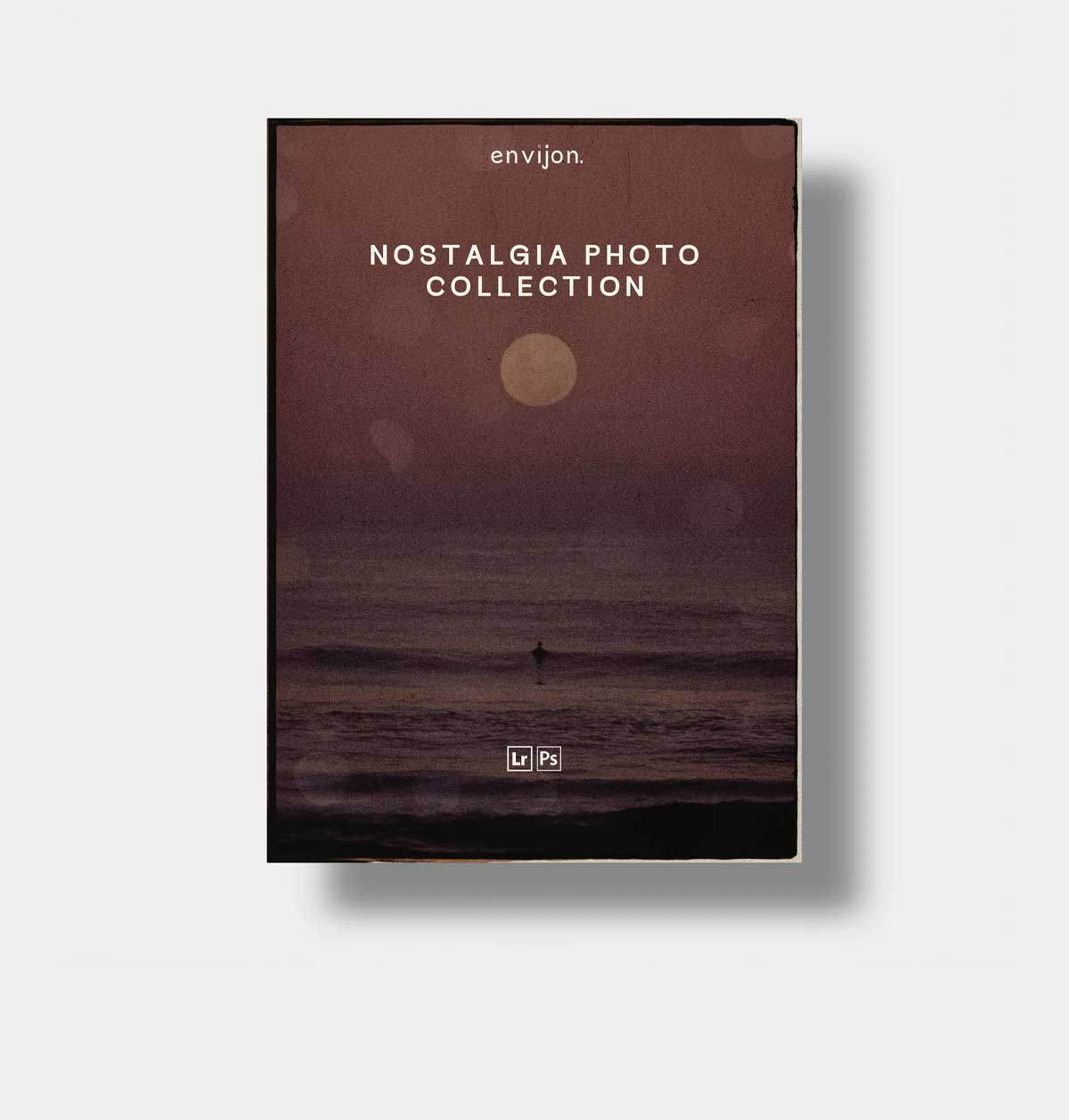 复古35mm胶片色调风格化漏光、划痕、灰尘、颗粒、怀旧照片集LR调色预设 Envijon Nostalgia Photo Collection（13019）