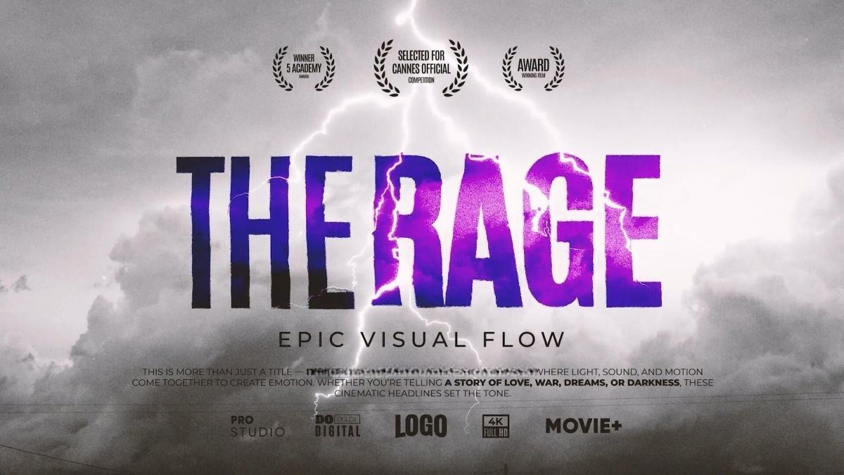 AE模板：优雅史诗级电影风格海报封面片头文字标题排版动画（13004）