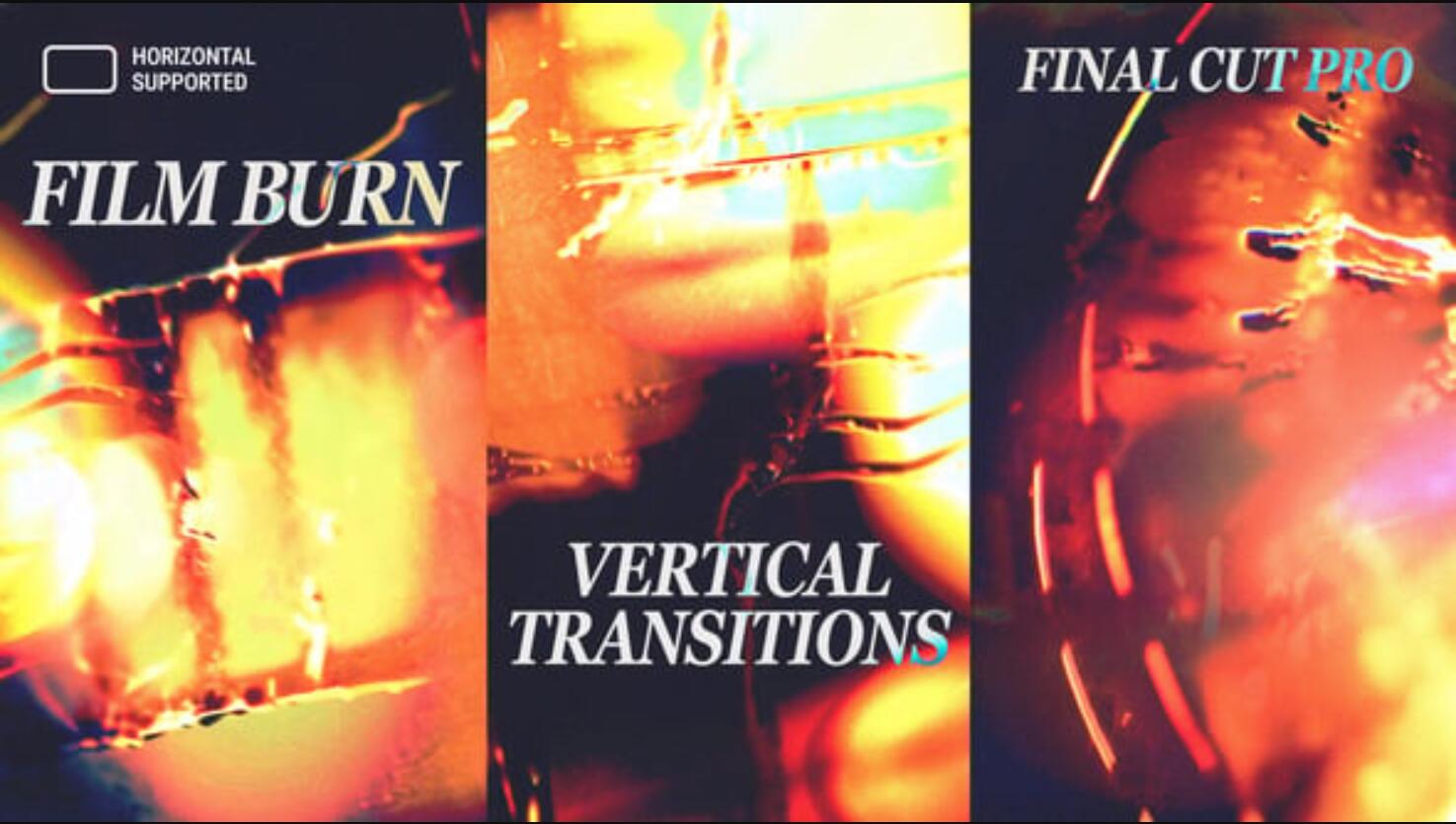 FCPX插件:30个复古8/16/35mm胶片刻录燃烧砂砾转场过渡 支持横竖屏 (13955) FCPX插件:30个复古8/16/35mm胶片刻录燃烧砂砾转场过渡 支持横竖屏 (13955)
