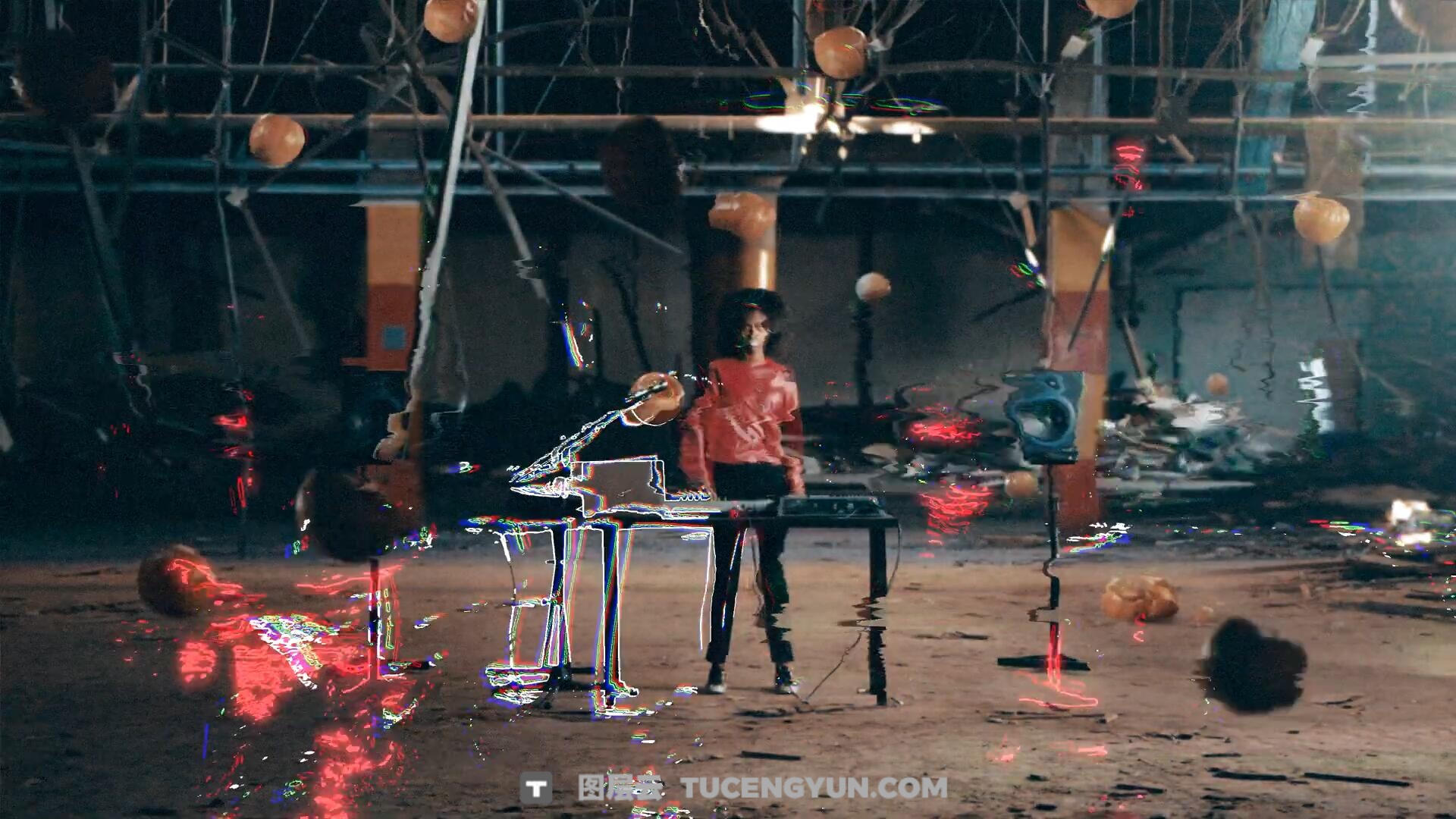 达芬奇预设：50种全新科技故障失真复古艺术视觉短片剪辑叠加特效插件 MotionVFX – mRestyle 2（13862）