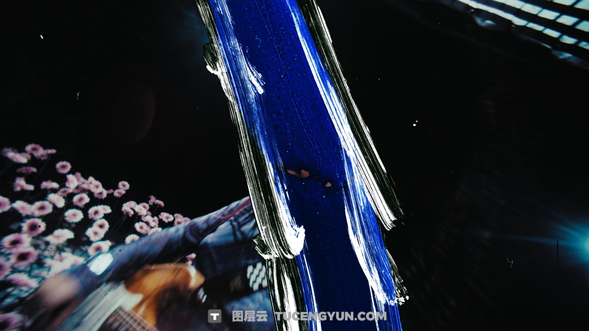 Acidbite 100多个全新复古美学胶片粗糙刮痕打孔笔触涂装转场过渡+音效+视频教程 Acidbite Cinemarkers 2（14006）