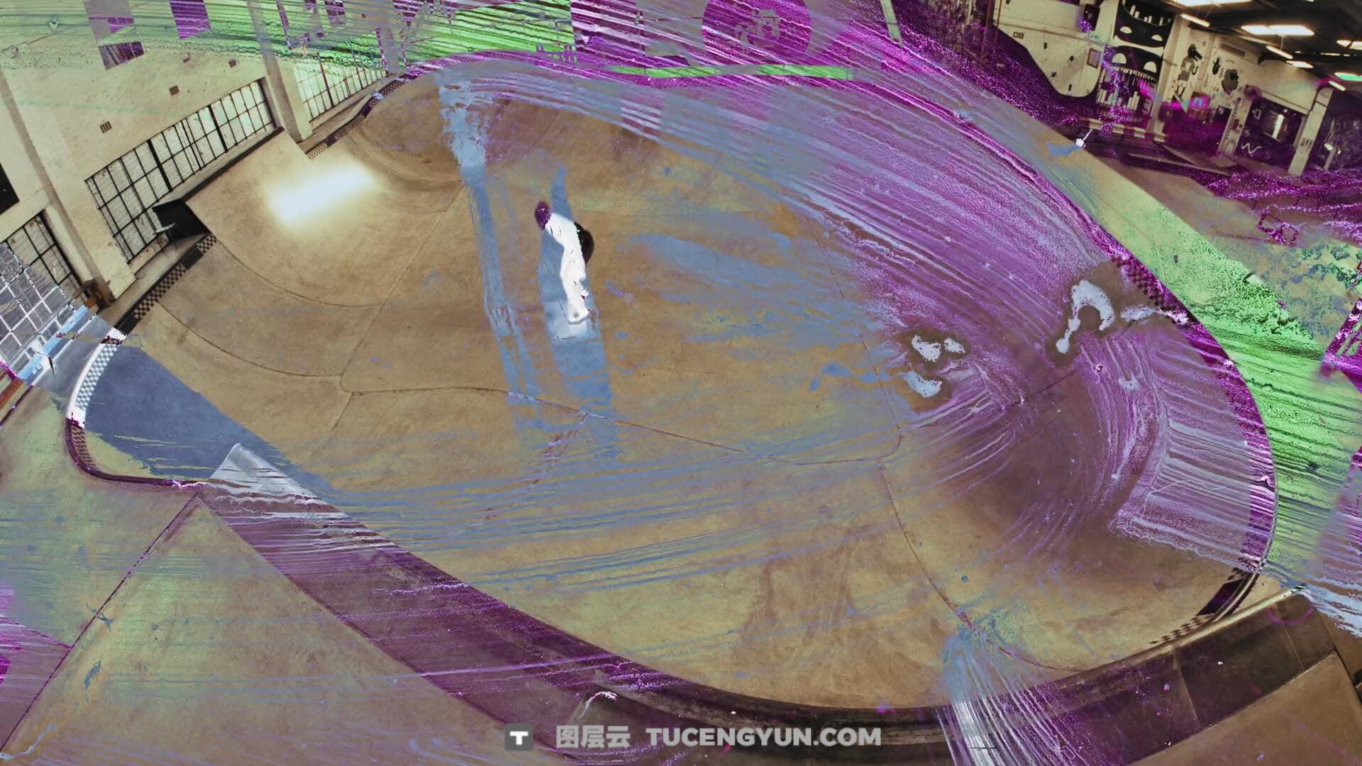 Acidbite 100多个全新复古美学胶片粗糙刮痕打孔笔触涂装转场过渡+音效+视频教程 Acidbite Cinemarkers 2（14006）