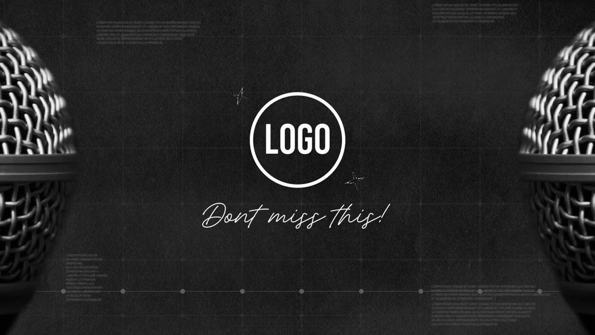 AE模板：经典暗黑质感人物访谈博客对话栏目开场片头 支持横/竖屏（12994）