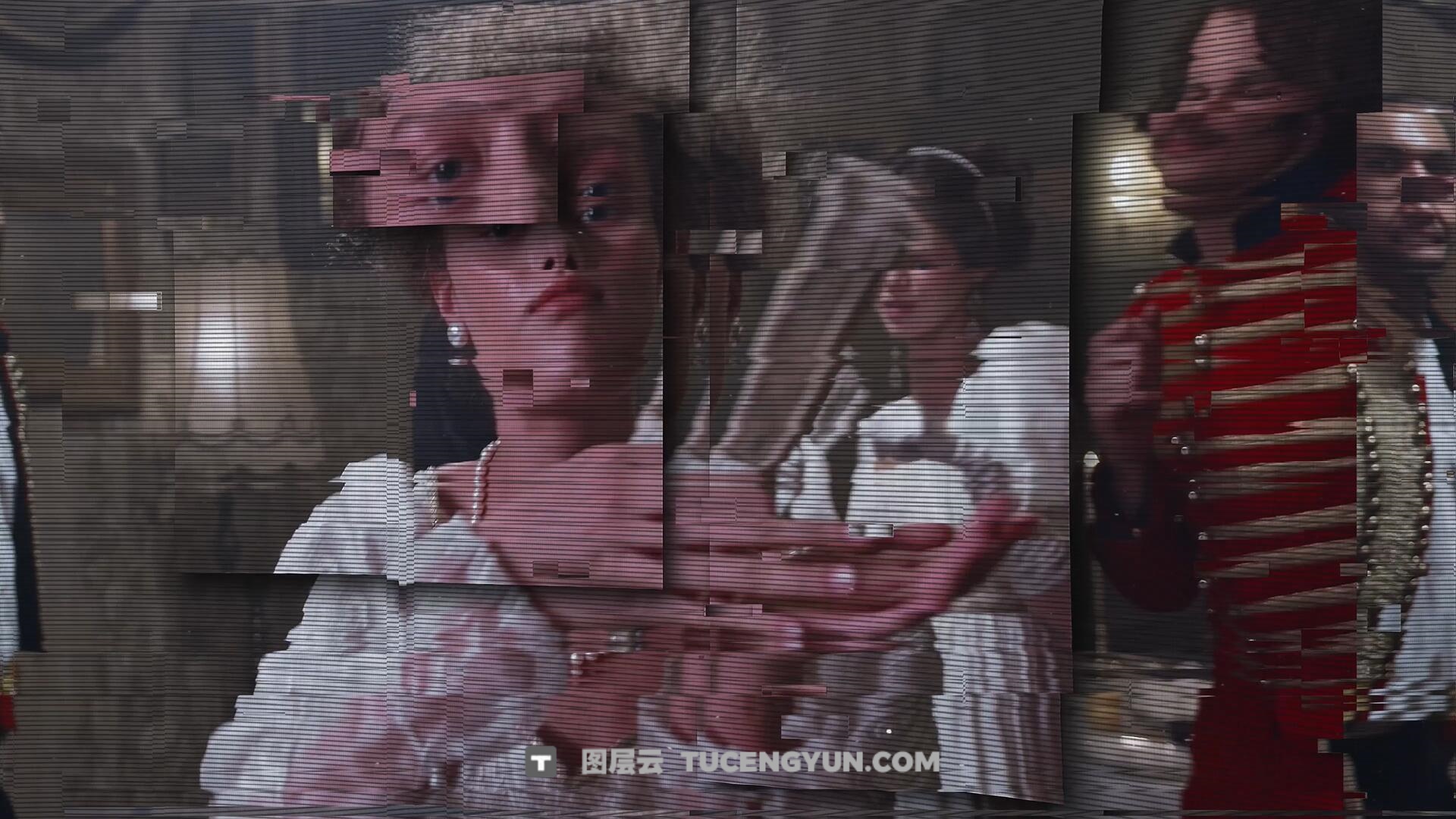 PR模板：创意画面切割拼贴艺术风格转场过渡（13988）