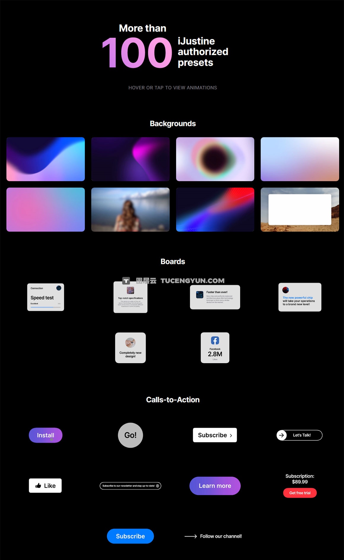 达芬奇预设：95组苹果极简设计风格信息数据图片展示文字标题排版动画预设 MotionVFX – mKeynote DVR（14020）