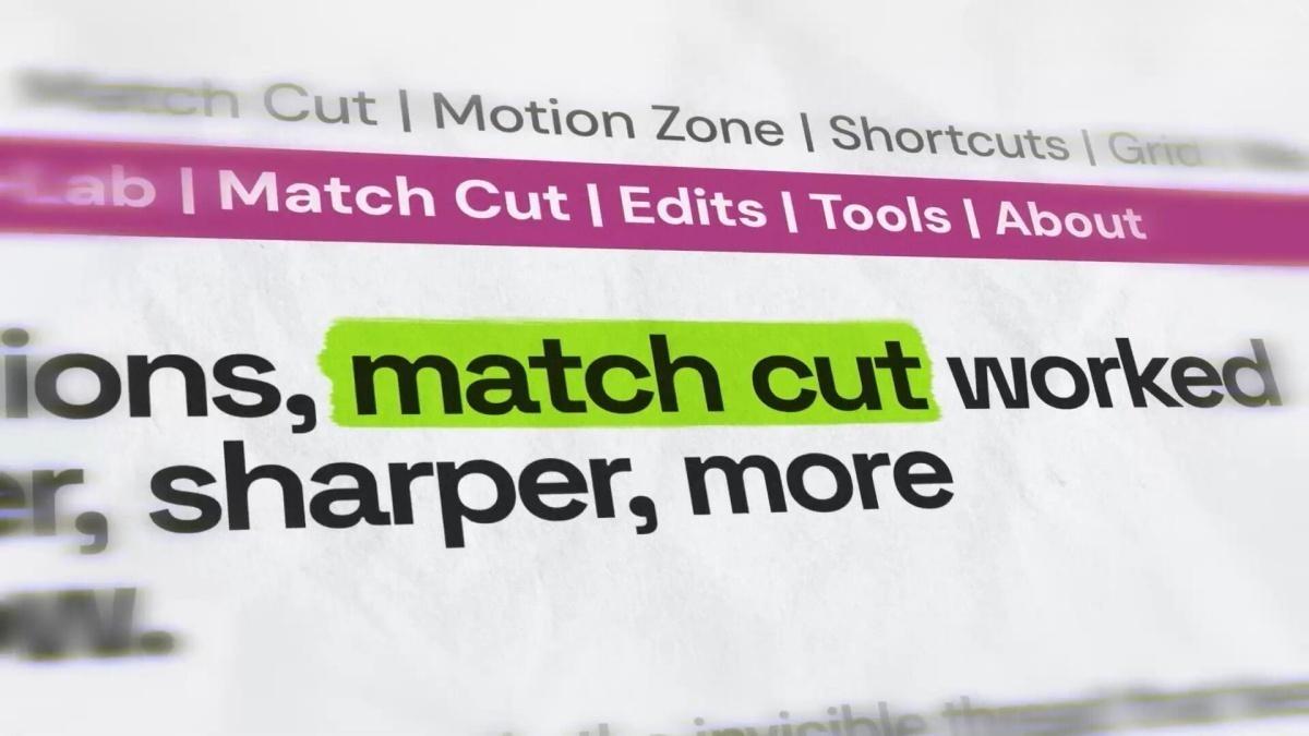 AE模板：创意快切匹配剪辑镜头文字排版横竖屏模板动画（12977）