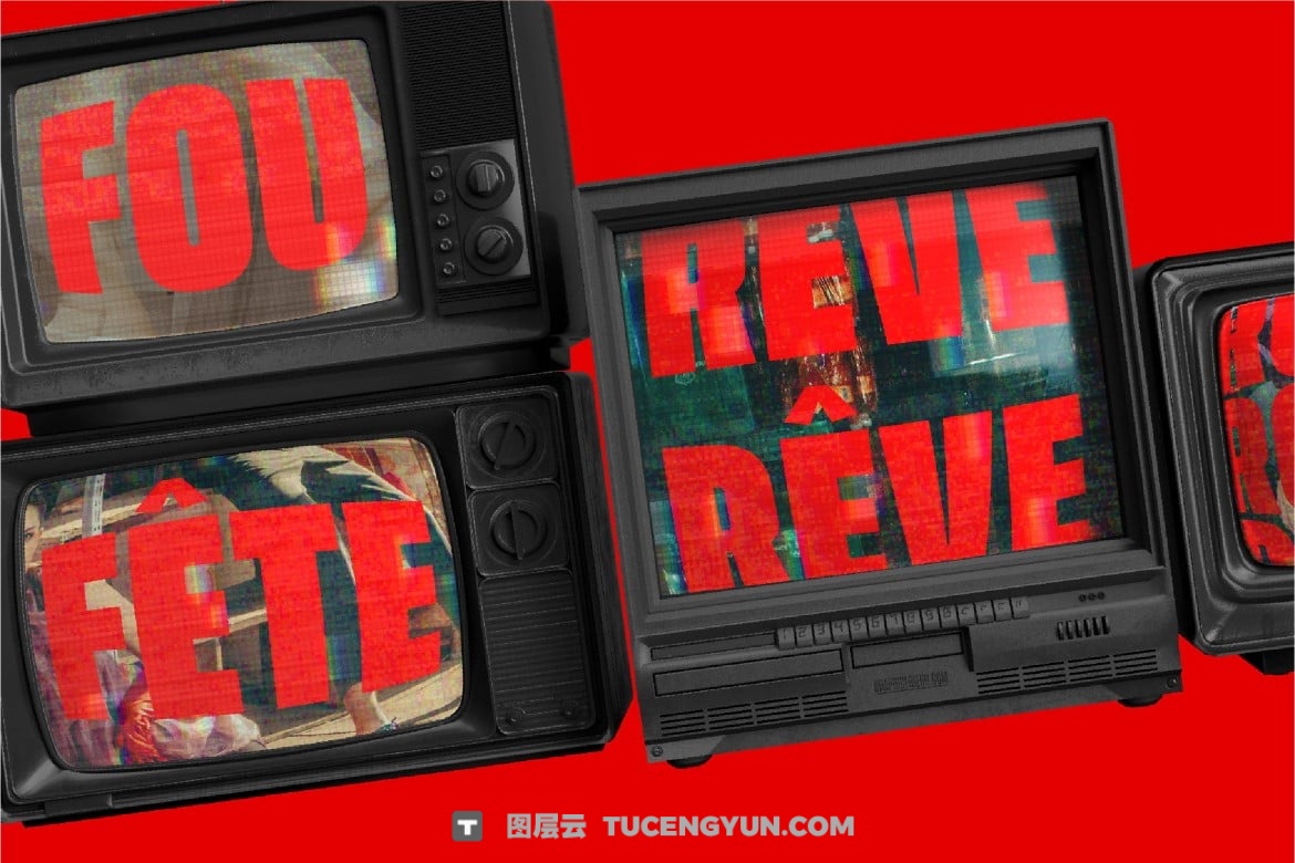 英文字体：大胆运动感时髦黑体粗体无衬线装饰海报封面设计字体 Gothif（13861）