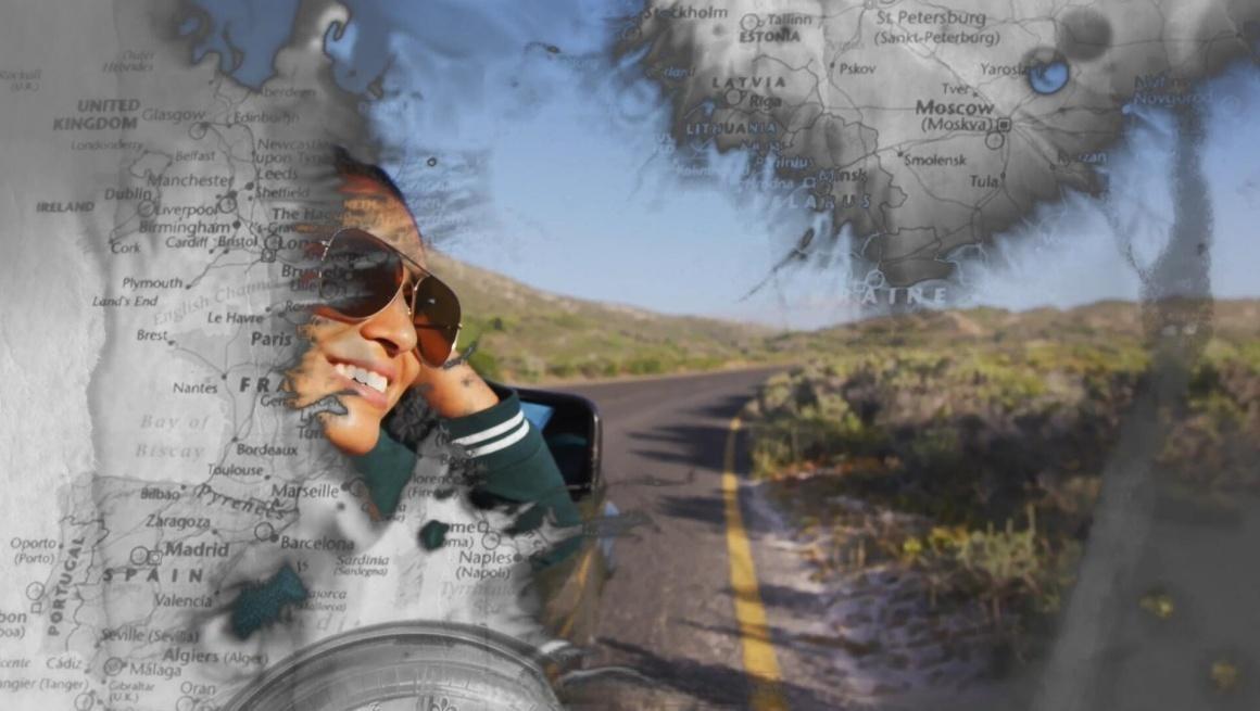 PR模板：全新中国风旅行地图墨水标题开场片头（12970）