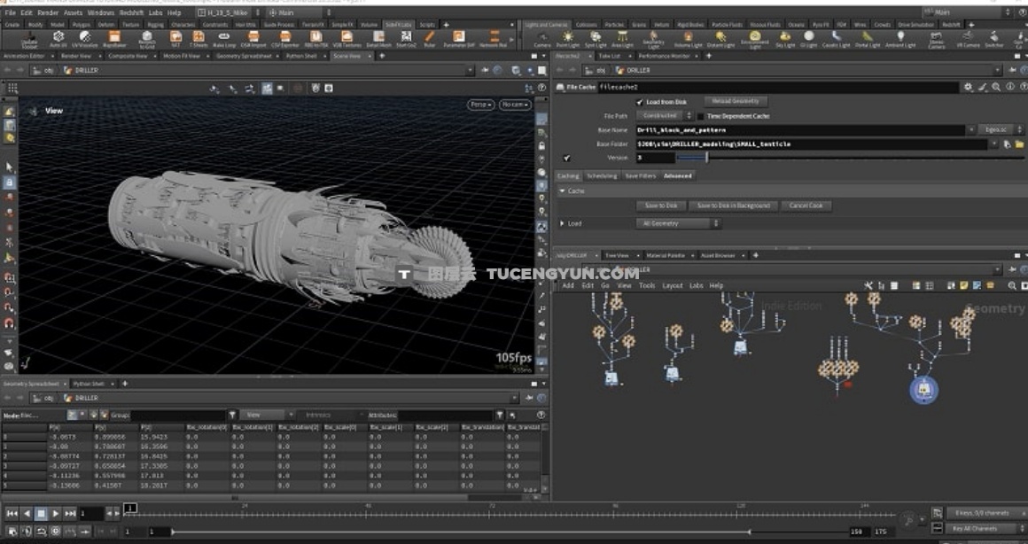 大师课程：Houdini变形金刚机械破坏电影镜头特效全解析视频课程 中文字幕（12952）