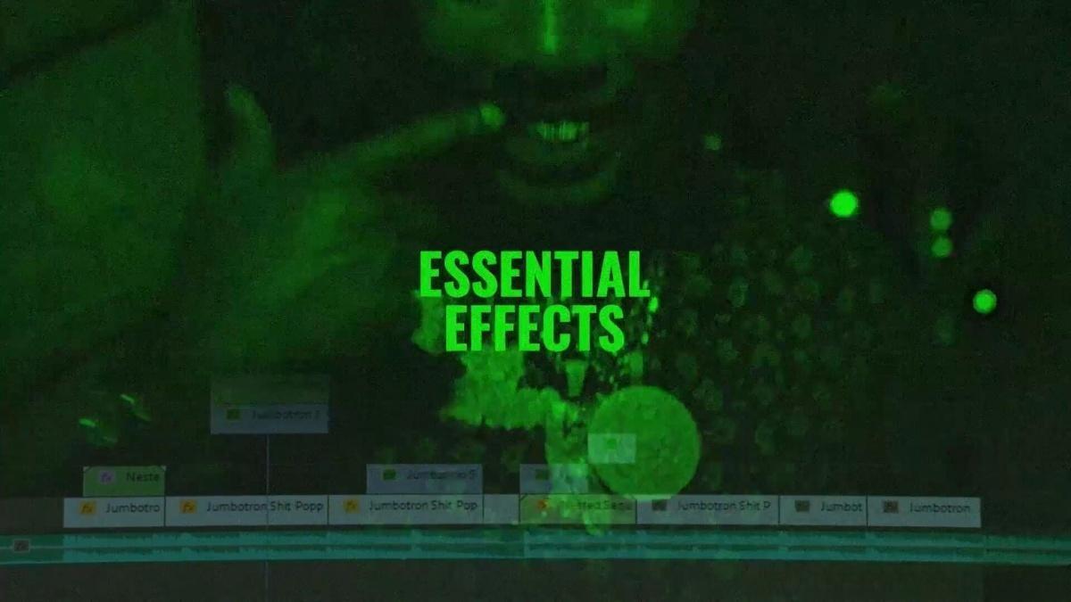 75个嘻哈说唱风格夜视鱼眼低卡顿定格动画发光轮廓斜坡摄像机运动过渡音乐MV效果PR预设 AKV Studios – Music Video Essentials Pack（12976）