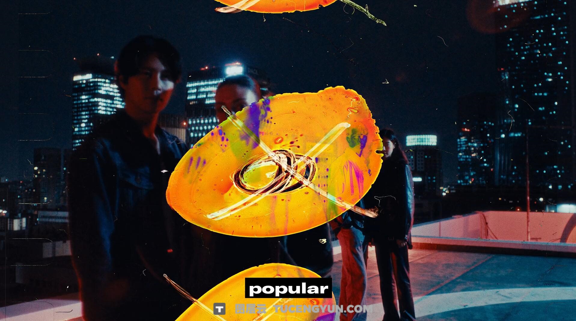 Acidbite 100多个全新复古美学胶片粗糙刮痕打孔笔触涂装转场过渡+音效+视频教程 Acidbite Cinemarkers 2（14006）