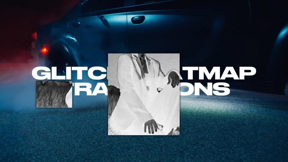 AE/PR模板：嘻哈说唱红外热感成像毛刺截图随机显示无缝转场过渡（12930）