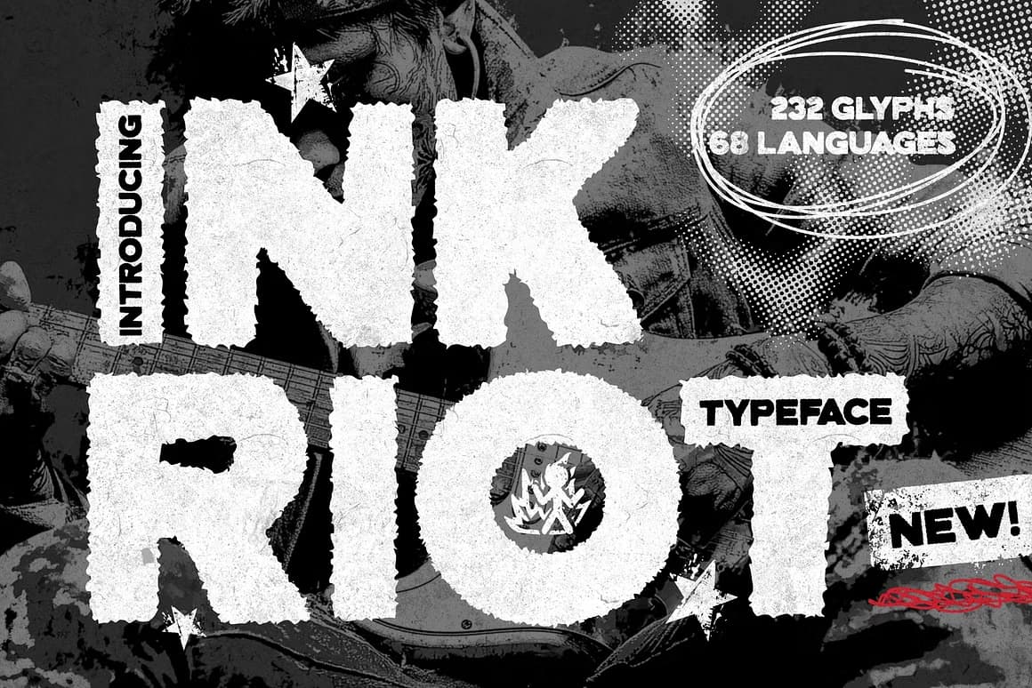 英文字体:90年代街头朋克摇滚风出血模糊毛边logo标题排版无衬线装饰封面海报设计字体(13007) 英文字体:90年代街头朋克摇滚风出血模糊毛边logo标题排版无衬线装饰封面海报设计字体(13007)