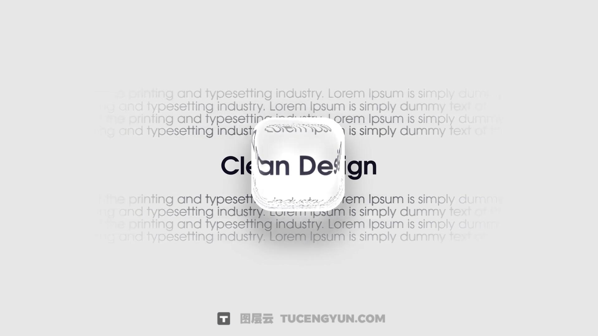 AE/PR模板：全新苹果液态玻璃美学动态滑动文字标题字幕动画（13941）