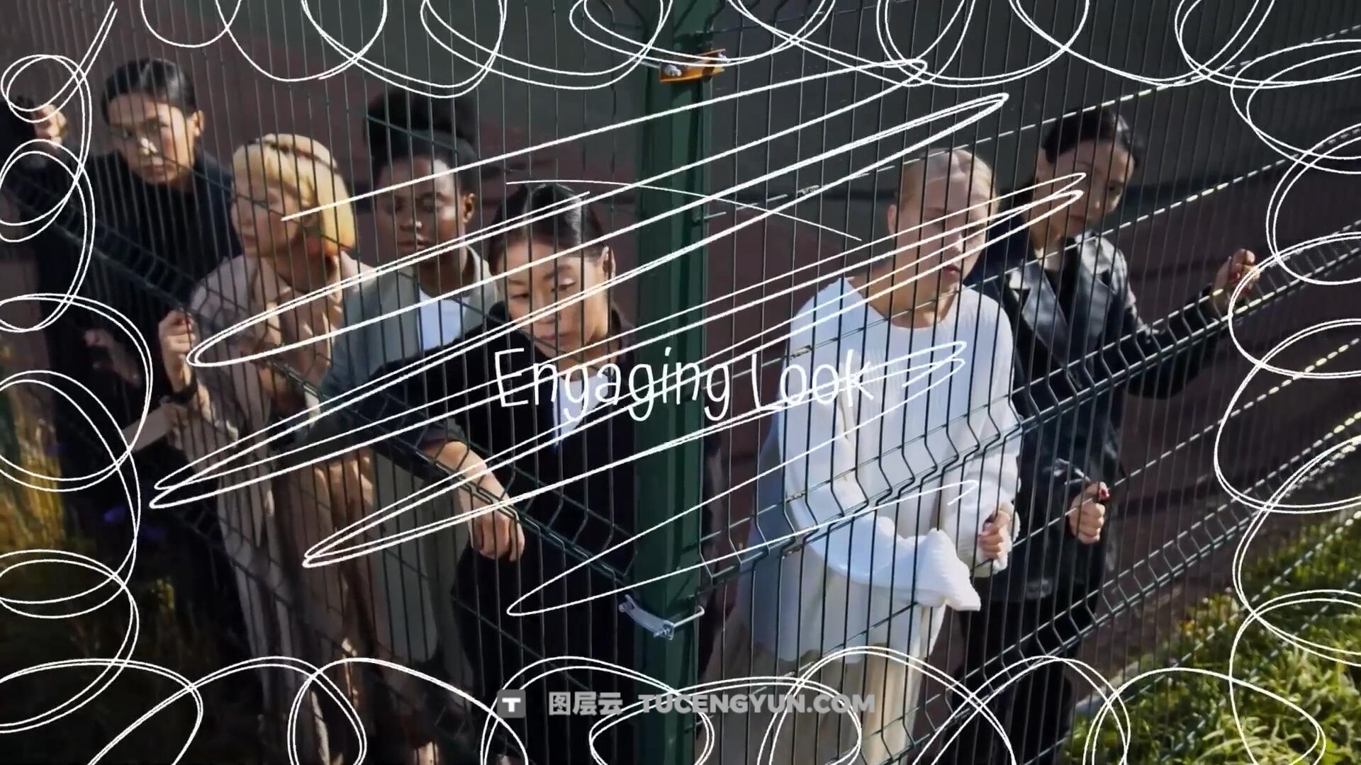 FCPX插件：潦草蹩脚凌乱手绘艺术线条标记元素动画（13908）