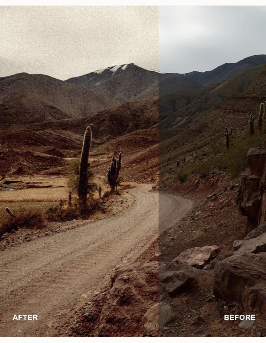 复古35mm胶片色调风格化漏光、划痕、灰尘、颗粒、怀旧照片集LR调色预设 Envijon Nostalgia Photo Collection（13019）