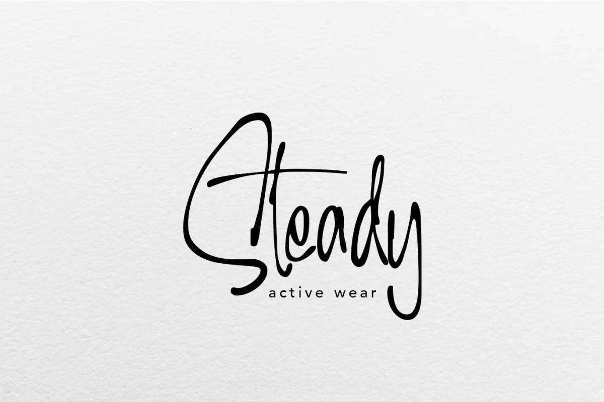 英文字体：大胆真实潇洒笔迹模拟优雅魅力连笔标题排版logo手写字体 Aerial Perspective（12980）