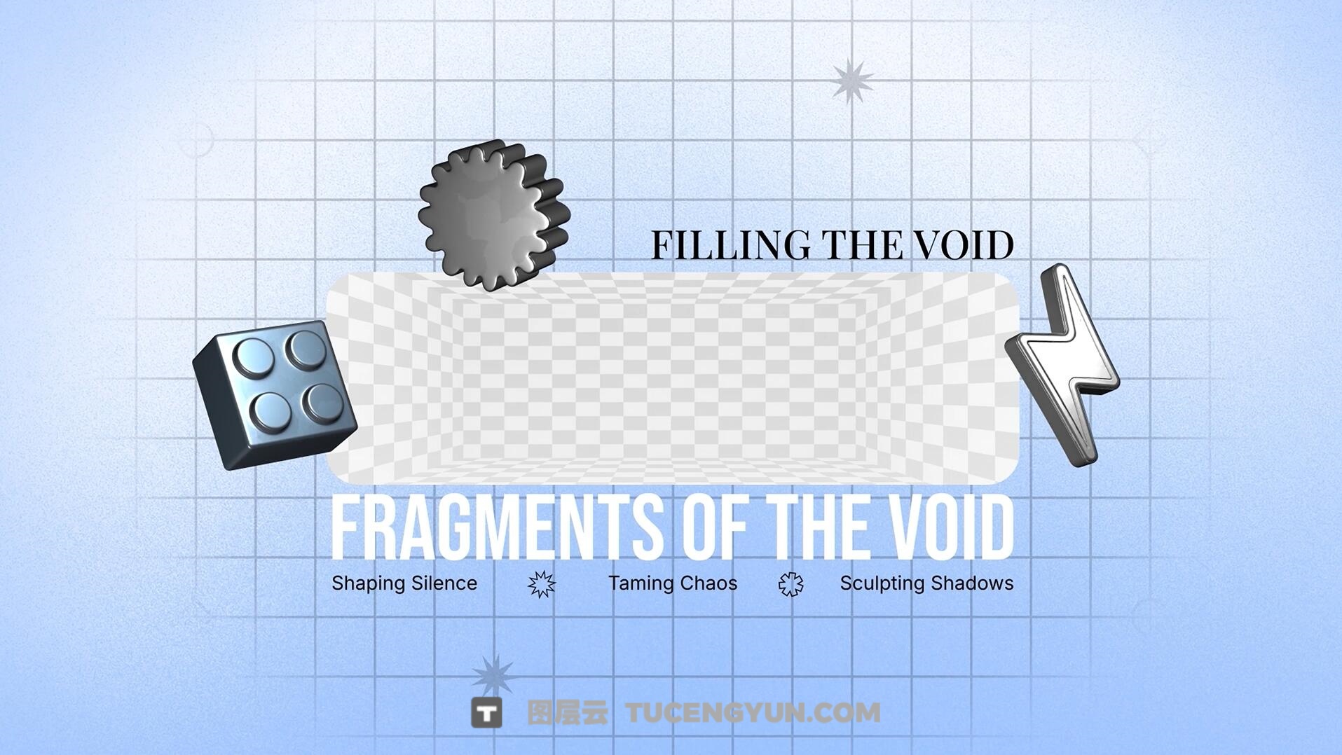 FCPX插件：新潮3D酷玩艺术风格文字标题排版动画（13916）