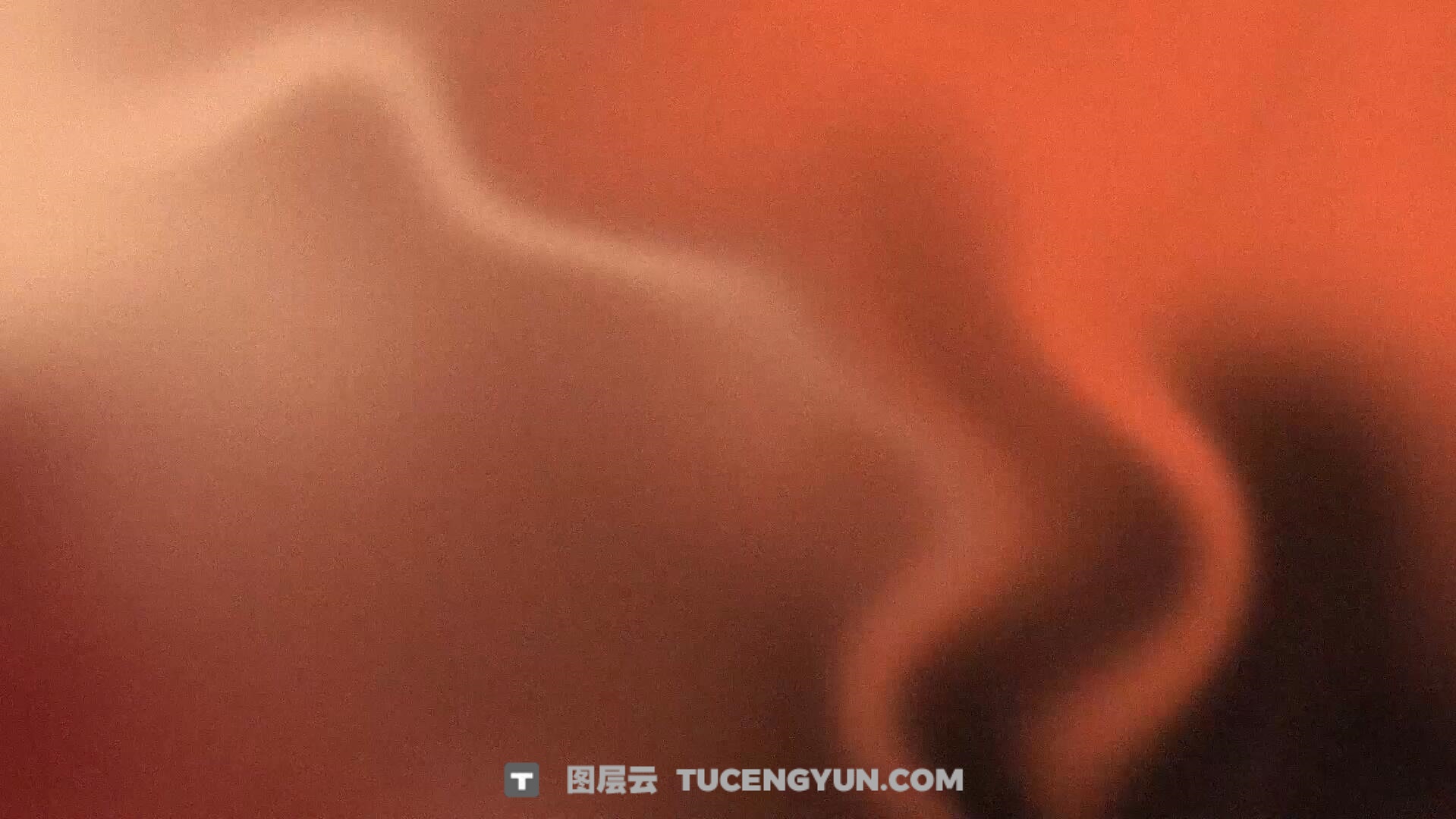 AE模板：大胆抽象模糊混合流动几何渐变液体波浪视频背景动画模板（13948）