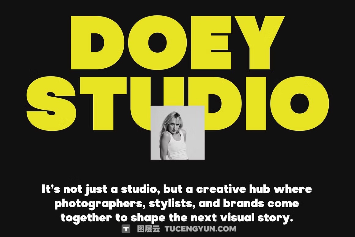 英文字体：大胆超重现代浓缩粗体清晰logo标题排版无衬线装饰封面海报设计字体（14004）