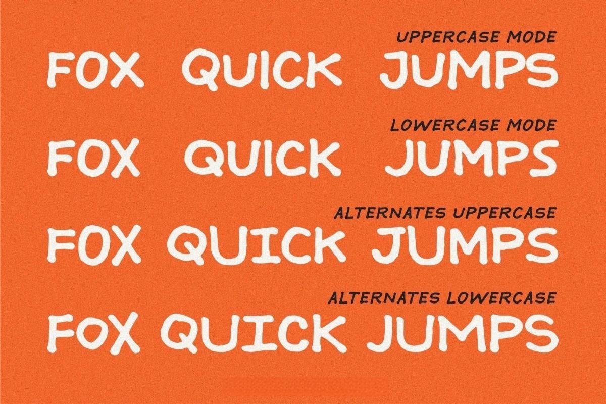 英文字体：复古马克笔真实笔迹墨迹涂改手写POP涂鸦艺术logo封面海报设计字体 HF Pensional – Marker Handwriting Font + Dingbats（12973）