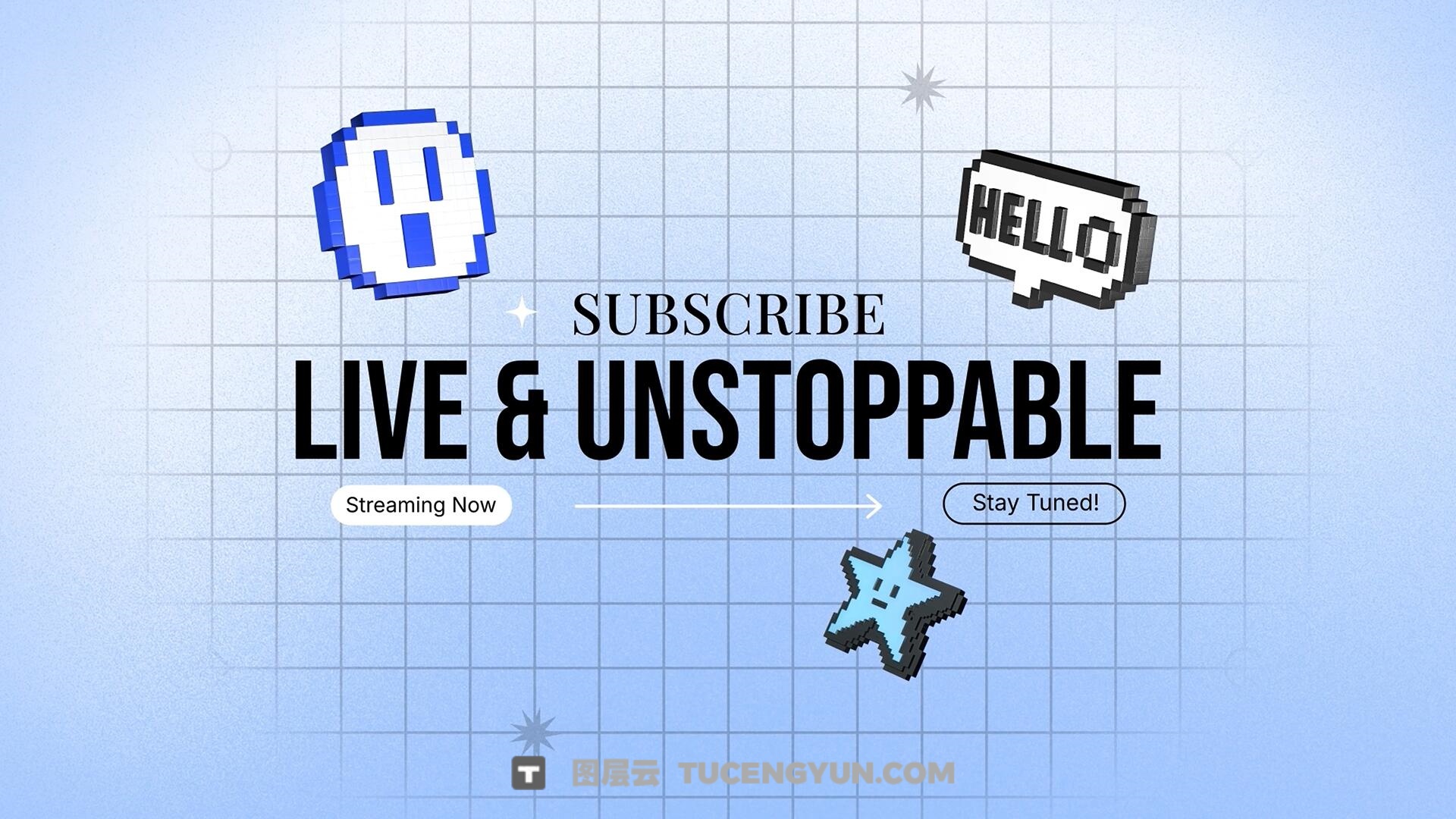 FCPX插件：新潮3D酷玩艺术风格文字标题排版动画（13916）