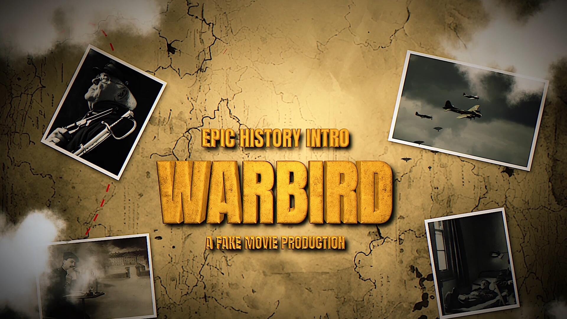 FCPX插件：复古纪实战争历史纪录片回忆录电影电视预告片头（13856）