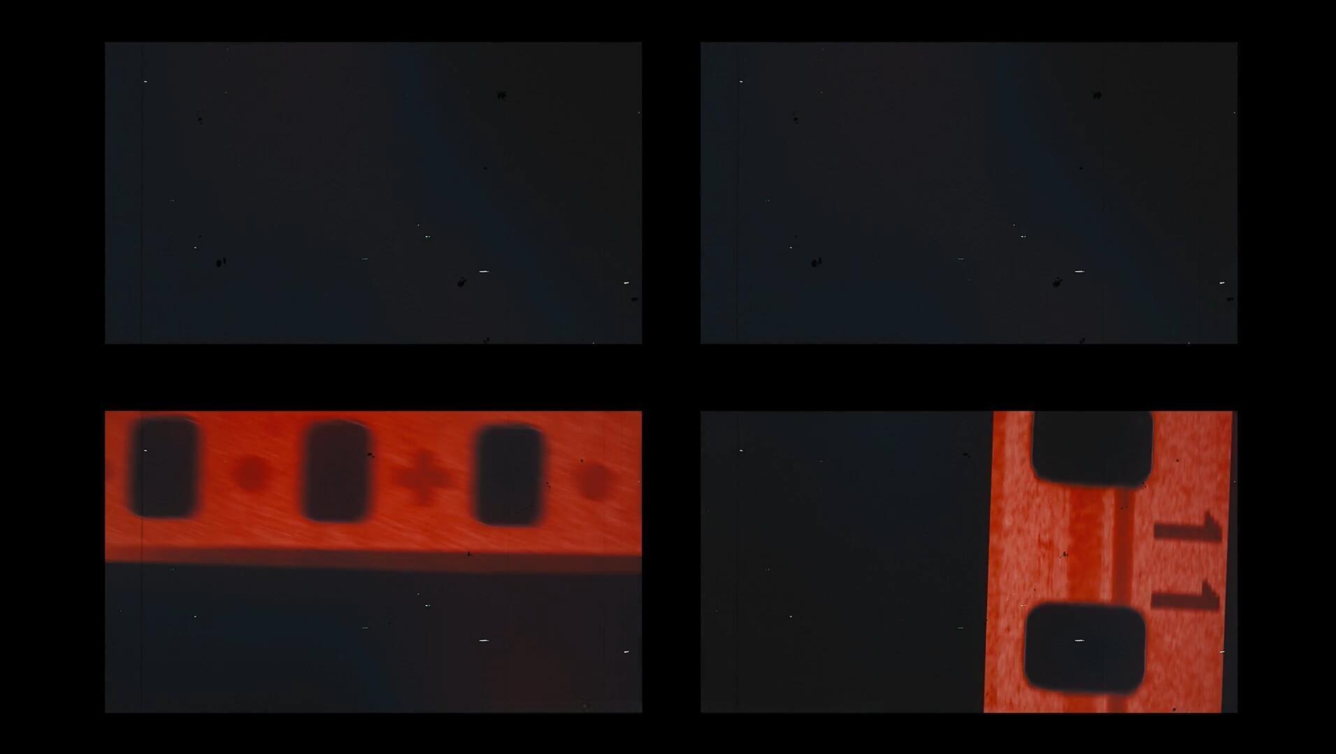 视频素材：10个复古做旧35毫米胶片漏光耀斑划痕4K叠加转场视频素材（14093）