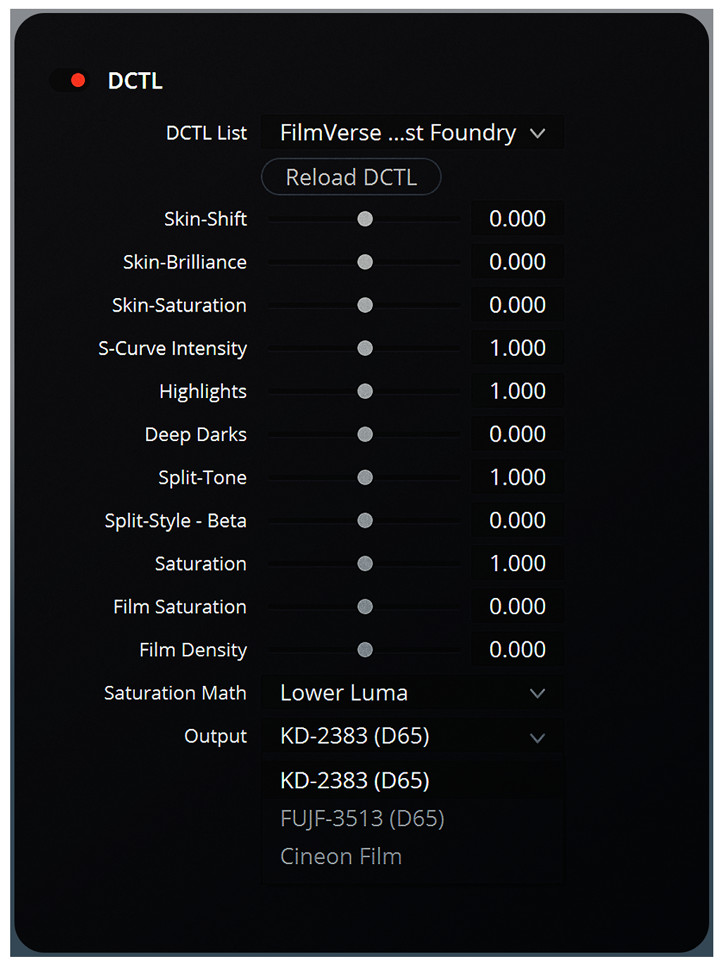 好莱坞电影美学柯达Vision3系列胶片模拟达芬奇DCTL插件 Colorist Foundry – Filmverse Pro 2.1（10297）