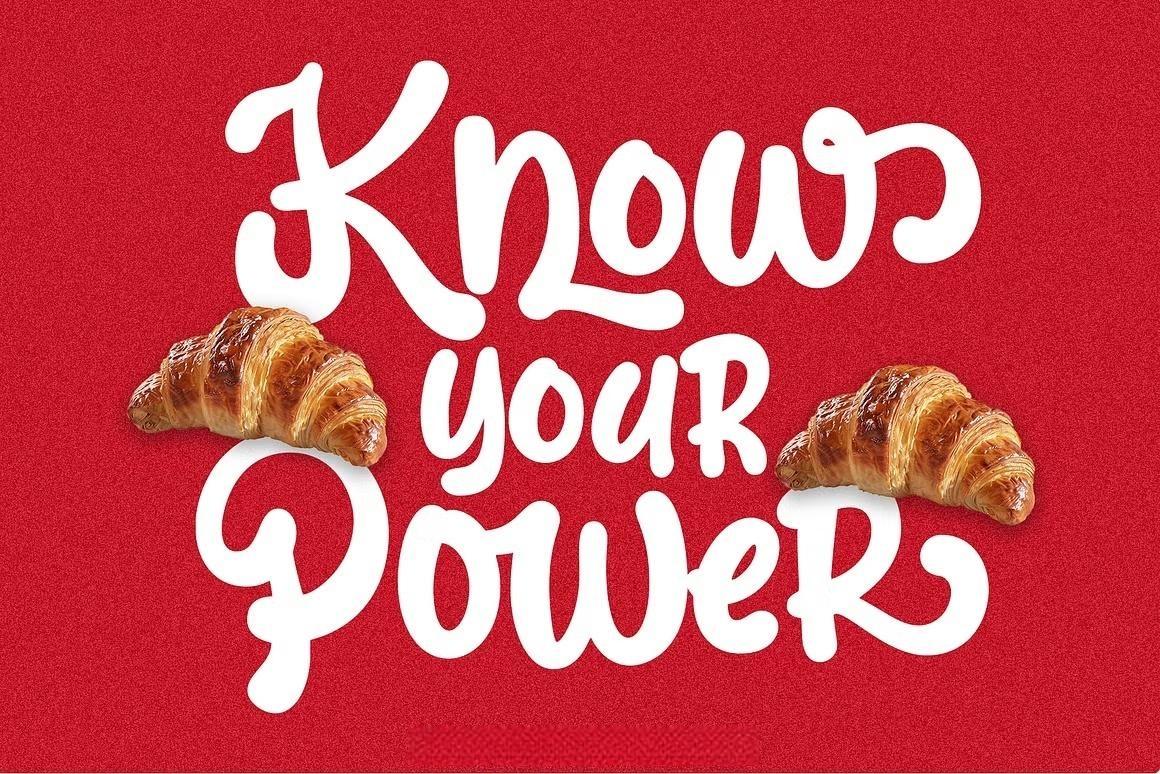 英文字体：大胆流畅曲线手写笔触感俏皮连笔海报封面包装设计字体 Josellyne – Handwritten Display Font（14189）