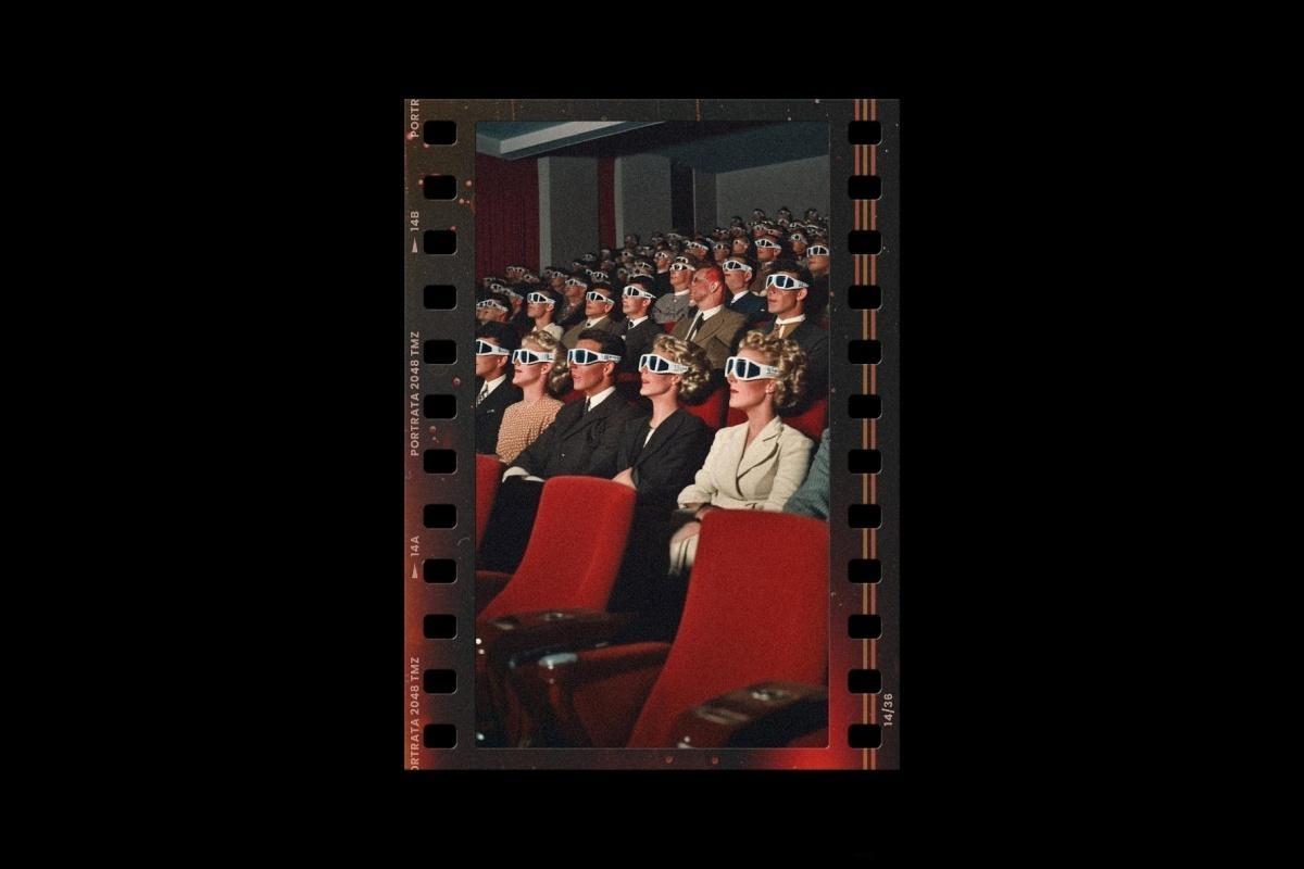 复古宝丽来35mm胶片边框电影帧框架叠加层PSD海报模板样机+PNG叠加层 Film Frames Collection: PSD & PNG Overlays（14053）