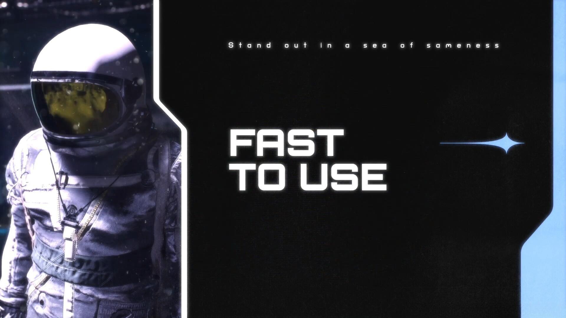 FCPX插件：50个赛博朋克未来游戏博主电竞频道栏目包装文字排版背景叠加转场效果（14048）