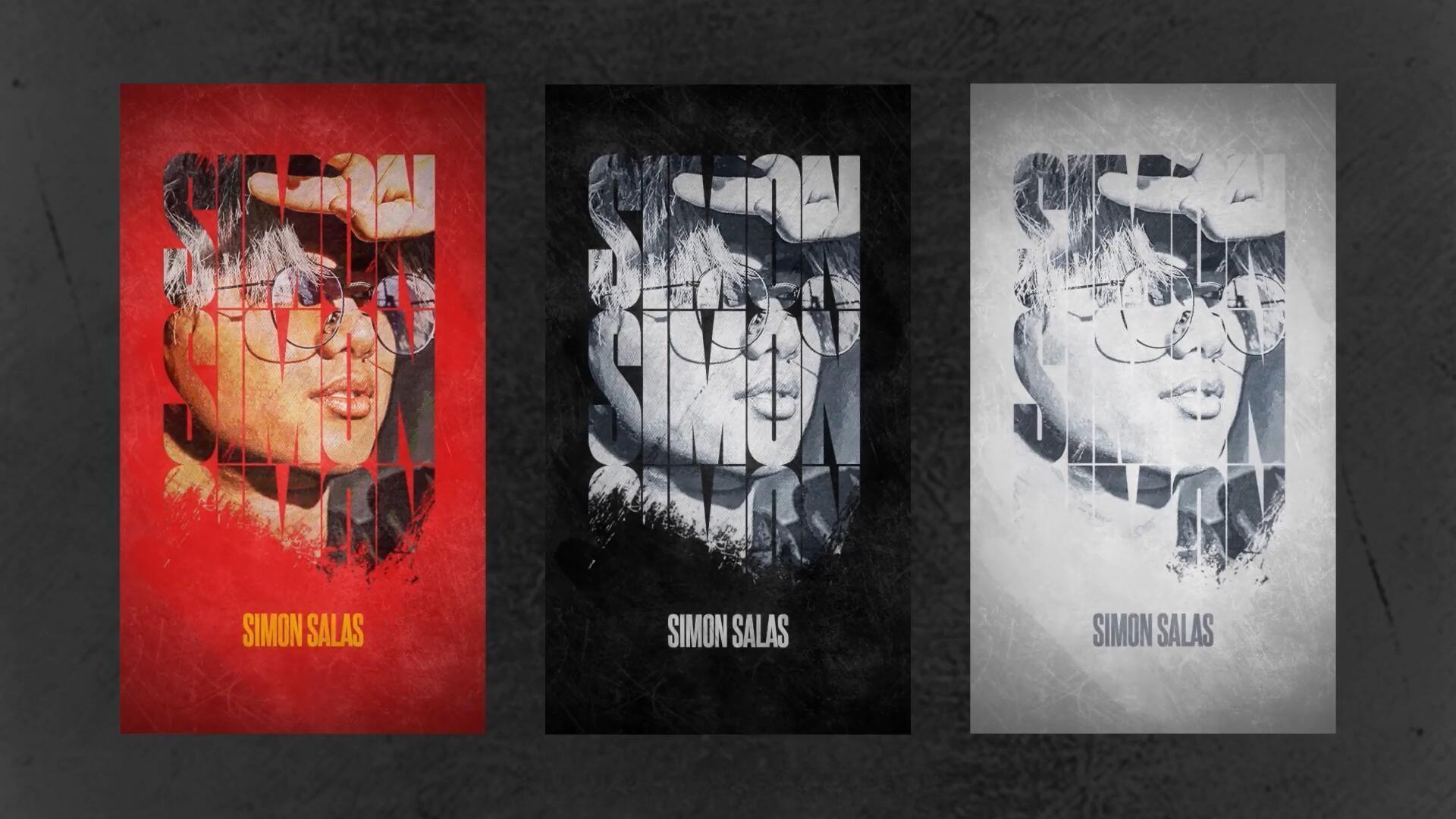 AE/PR模板：真实仿旧垃圾摇滚快节奏人物LOGG展示开场片头模板 支持横竖屏（14095）