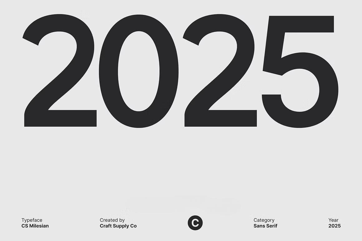 英文字体：极简主义超重现代粗体清晰LOGO标题排版无衬线装饰封面海报设计字体 Milesian – Sans Serif Typeface（14044）