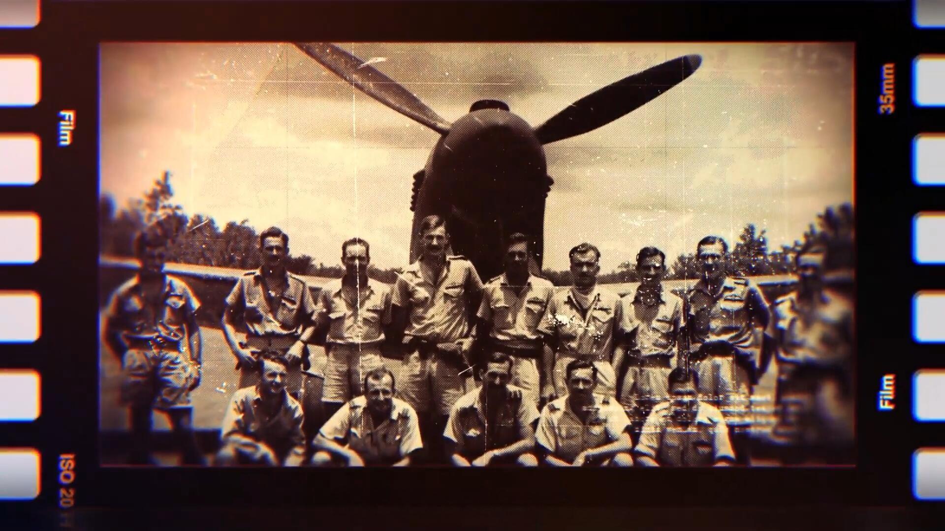 AE模板：复古纪实纪录片风格电影放映机开场片头（14058）