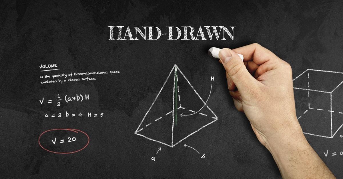 FCPX插件：170款趣味黑板粉笔手绘MG卡通箭头食物人体厨房学校元素动画预设 MotionVFX – Mchalkboard（14072）