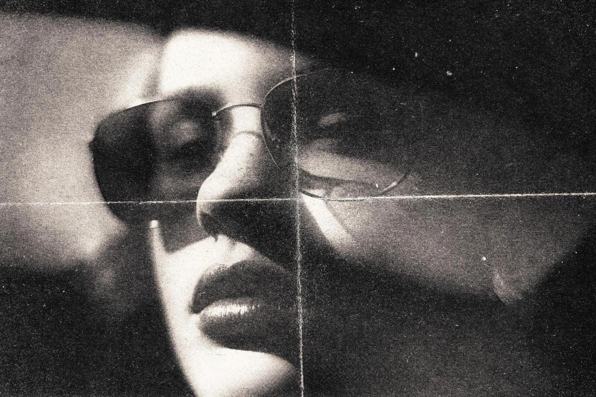 复古胶片艺术氛围感纸张折痕滤镜叠加PSD特效样机模板 Air Brush Threshold Effect（14187）