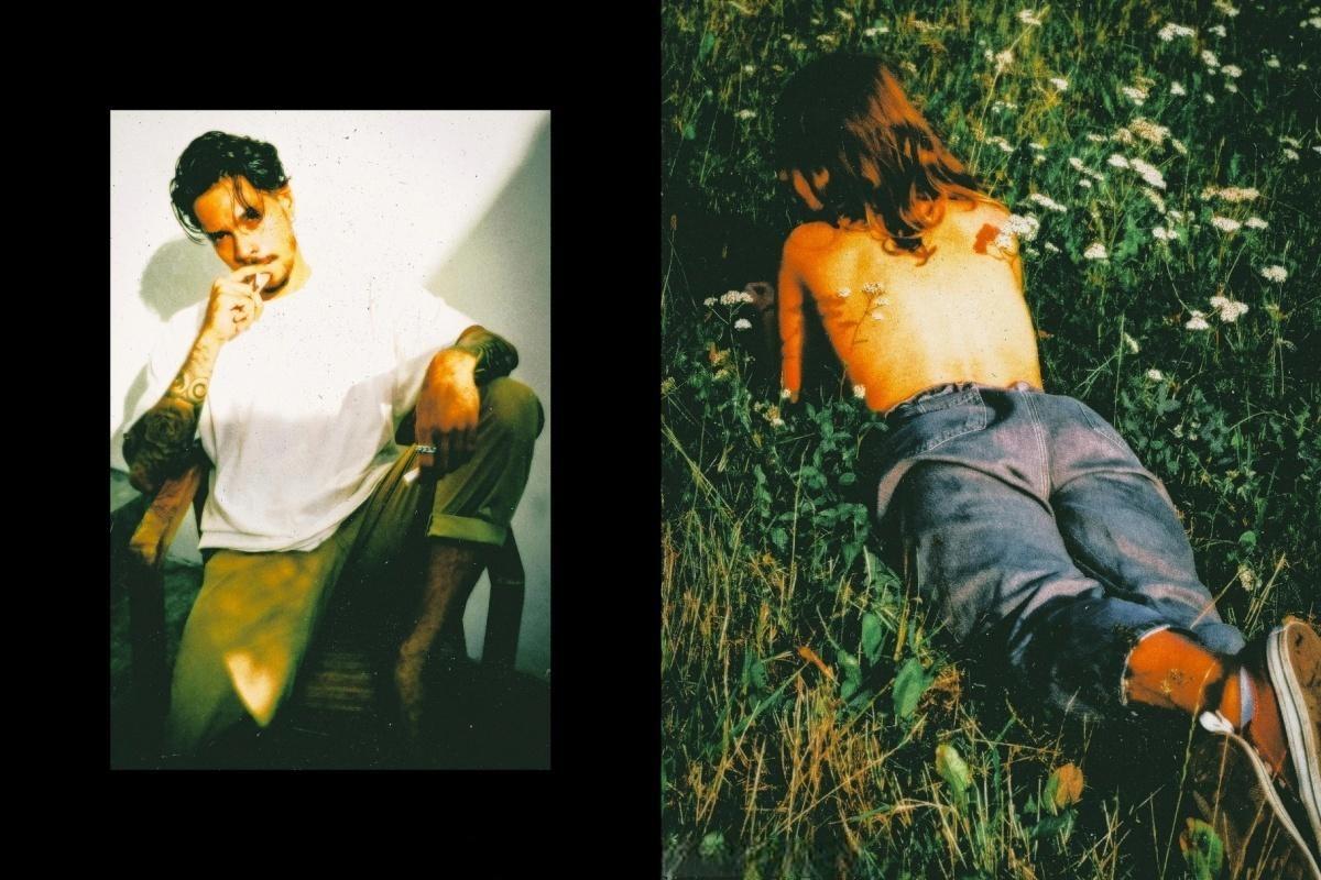 90年代复古电影胶片颗粒光晕朦胧梦幻氛围感图片叠加滤镜PSD特效样机 Mid 90’s Vibe Photo Effect（14046）