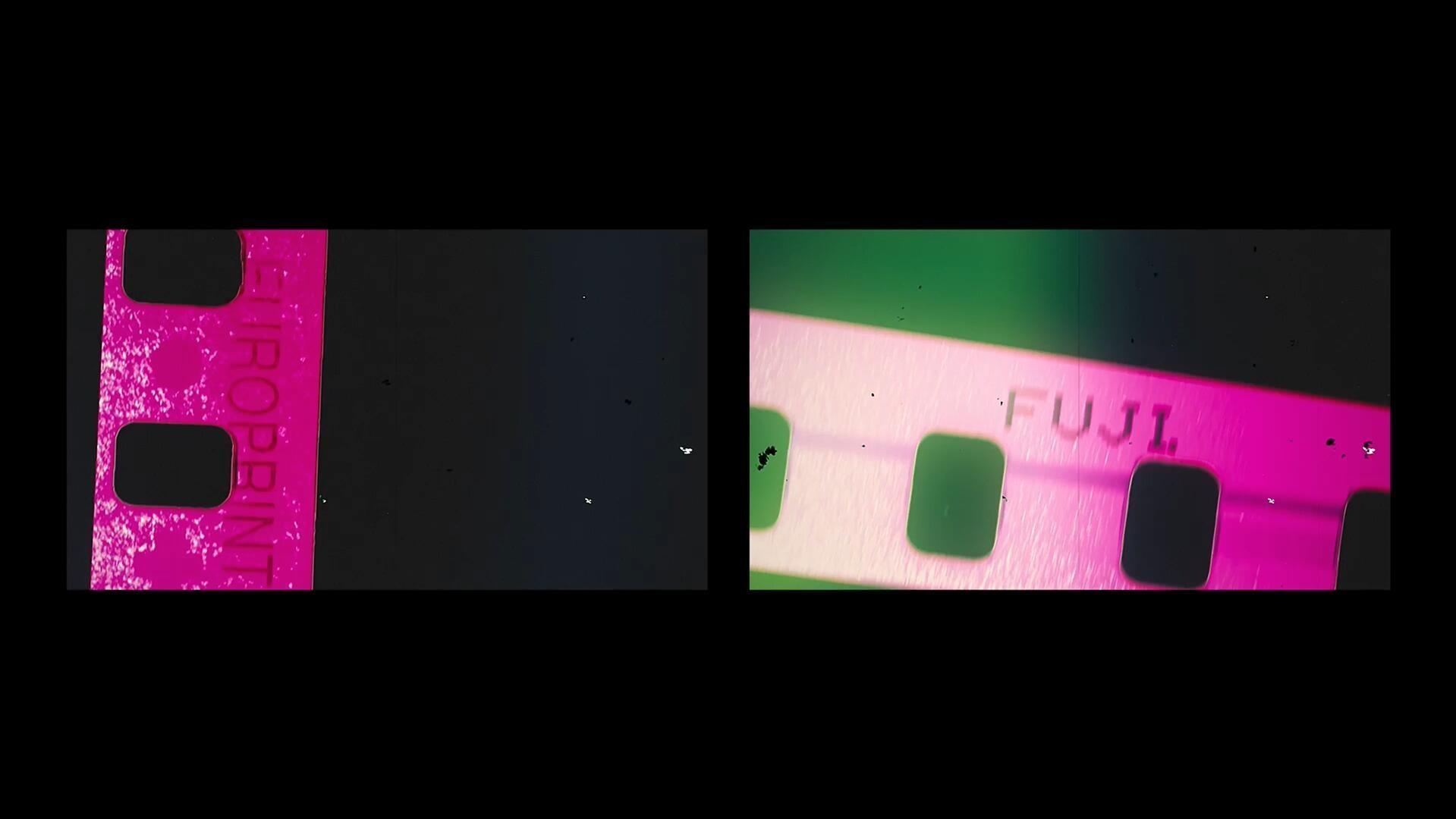 视频素材：10个复古做旧35毫米胶片漏光耀斑划痕4K叠加转场视频素材（14093）