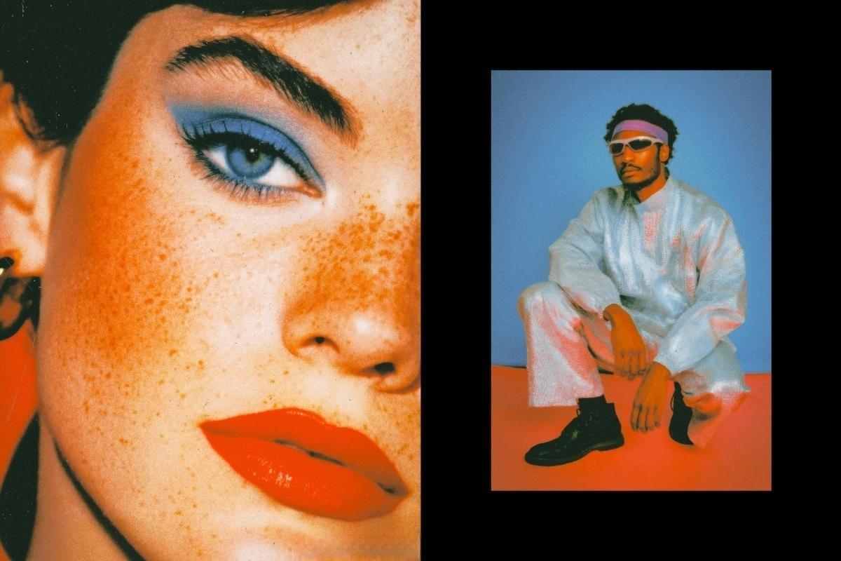 90年代复古电影胶片颗粒光晕朦胧梦幻氛围感图片叠加滤镜PSD特效样机 Mid 90’s Vibe Photo Effect（14046）