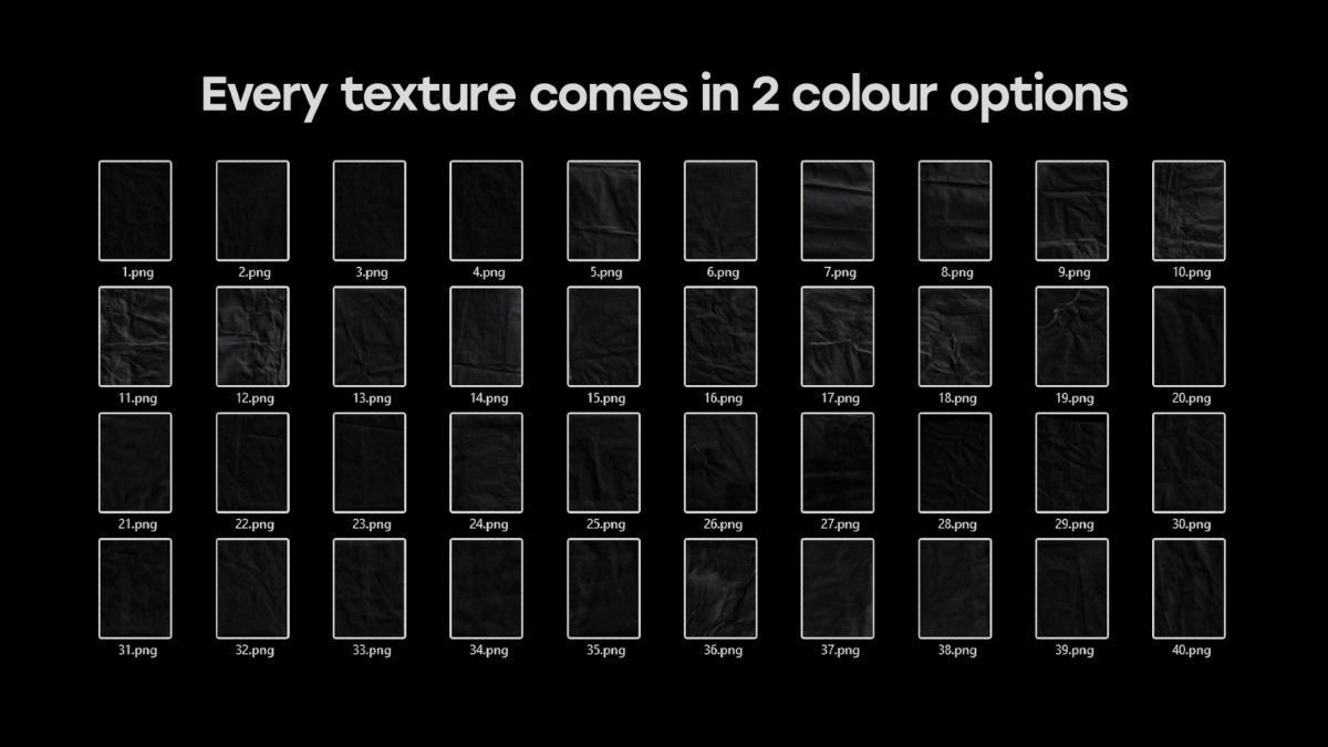 40款真实质感牛皮纸板扫描纸张肌理纹理JPG图片设计套装+PS笔刷 Kraft Paper Texture Pack（14054）